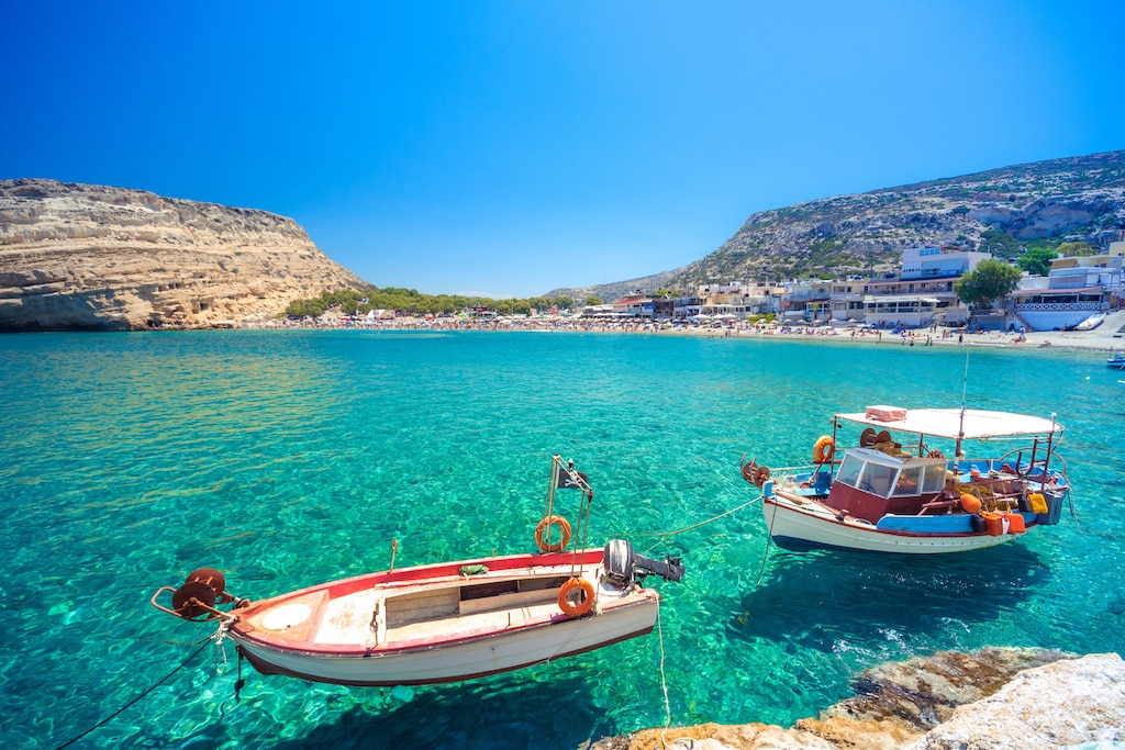 Matala beach