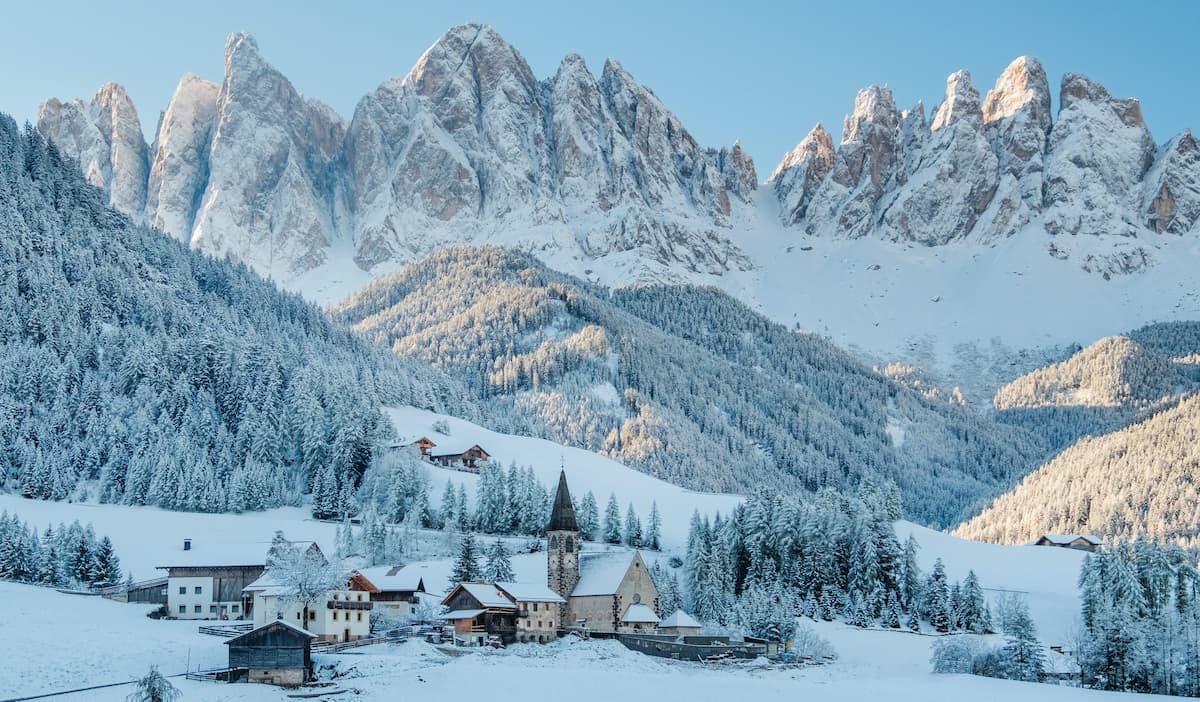 Dolomiti mountains in the North of Italy